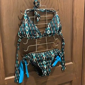 Hurley Tribal Print Bikini